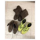 3 Pairs Shoes - 1 Adidas