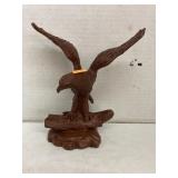 Resin eagle figure