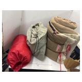 Sleeping Bags & Air Mattress Lot