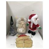 Christmas Decor - Santa, Angel Topper, etc.