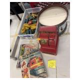 Vintage Toys, Books, Wooden Letters