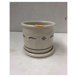 Longaberger Pottery Small Crock