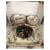Christmas Dishes Set