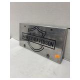 Harley Davidson metal plate Decor - Heavy
