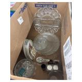LE Smith Egg Plate & Assortment of Vintage Lot