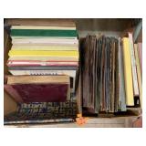 2 boxes of Vinyl Records