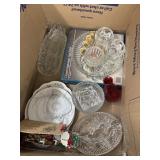 Serving Trays & Misc Vintage Lot