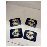 Cardboard Coasters - N & W