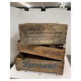 3cnt Wooden Boxes