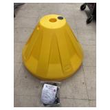 Plasticadeï¿½ Roll-a-Post 24" Yellow Fillable