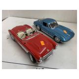 2 Corvettes
