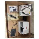Headphones, Charger, Misc