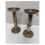 Silver Plated Candle Sticks