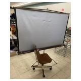 Screen and Office Chair