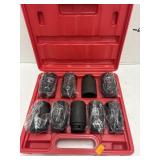 1/2 inch Drive Axle Nut Socket Set- Metric