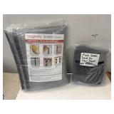 Magnetic Screen Door & Mesh Screen