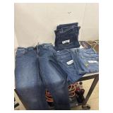 4 Pair Jeans - size 2 Long