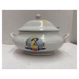Vintage Ceramic Soup Bowl Nabisco 100th
