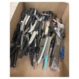 Large Lot of Knives