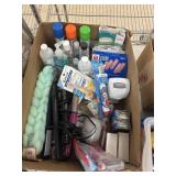 Band-Aids, Toothbrush, Misc Box Lot