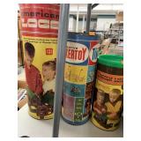 Lincoln Logs and Tinker Toys
