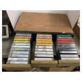 Cassettes with storage drawer