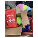 Fire Blanket, Toy Basketball Hoop, misc