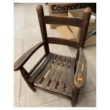 Wooden kids chair