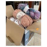 Box of yarn