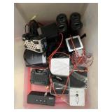 Tote of speakers - Buyer Beware - This lot is
