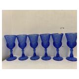 6cnt Blue Glasses