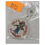 Sparky the Fire Dog Pin / Button