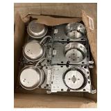 6- Set of 6ï¿½ recessed lighting housing