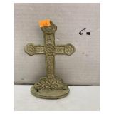 Painted cast iron cross