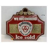 Ballantine Sign, cardboard?