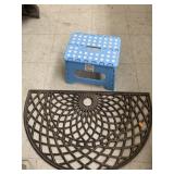 Mat and stool