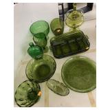 Green colored Dishes
