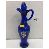 Vintage Cobalt Blue Glass Vase