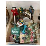 Coca Cola bottles, candles, insulators, etc