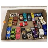 Flat of Hot Wheels