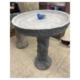 Concrete Bird Bath - 2 pieces