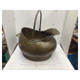 Large Brass Coal Scuttle  / Bucket
