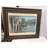 Vintage Print - Gerald Hazzard Watercolor Prints