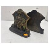Vintage Cast Iron Bookends