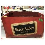 Black label Beer box