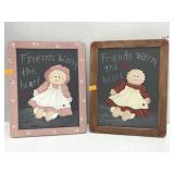 2 Friends Wall Decorations