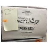 Snow Village Prairie house Department 56