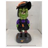 Halloween witch Decor, sings and dances, works