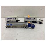 Sunoco semi & tanker& Scott semi 2-trailers