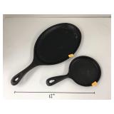 2 Cast iron Skillets
